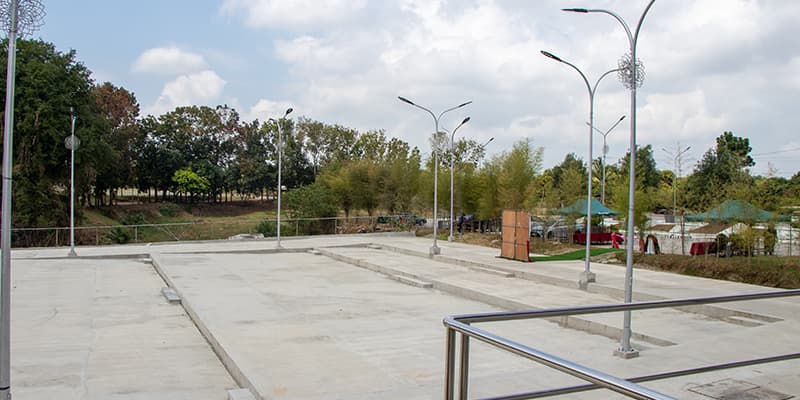 The completed FY 2022 SGLG-IF Banchetto Park at the City of Cauayan