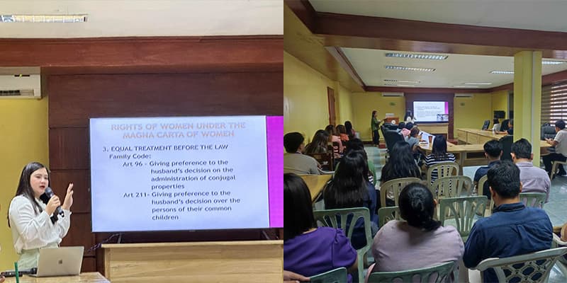 DILG Regional Office, Regional Government Center, Carig Sur,Tuguegarao City – DILG RO 2 personnel during the discussion by Atty. Kymverlie Mallo of the Magna Carta Law of Women