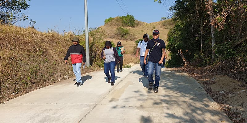 The RTF-ELCAC and RPMC inspected the completed and upgraded farm-to-market road in Brgy. Cabayo, Sto. Niño, Cagayan.