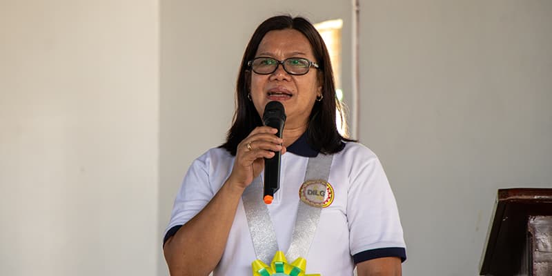 RD De Leon advised LGU Santa Ana to avail financial grants through the LGSF-FALGU to ensure continuous implementation of locally-funded projects in their municipality.