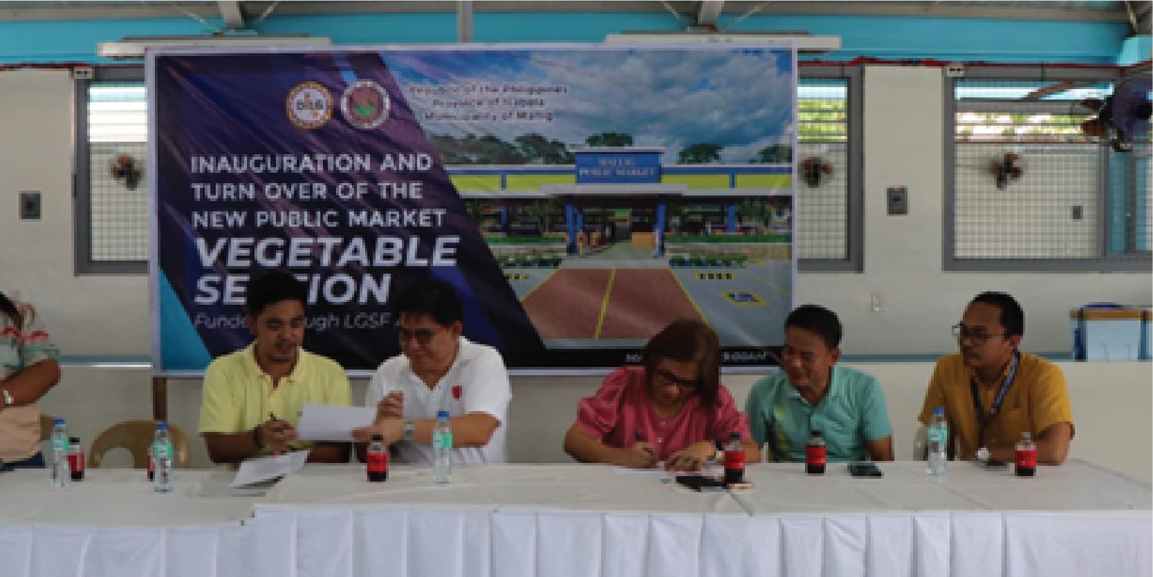 Signing of the Certificate of Turnover and Acceptance